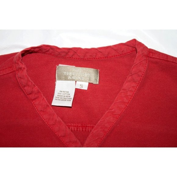The Territory Ahead Mens  Long Sleeve‎ Henley Pullover Shirt Size Small - Picture 5 of 5
